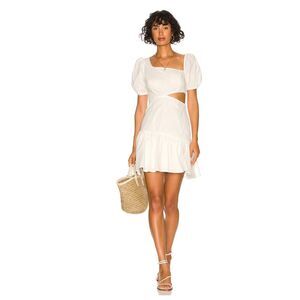 Revolve ASTR the Label White Mayfair Dress